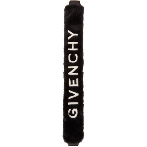 givenchy faux fur bag strap|GIVENCHY strap in webbing in .